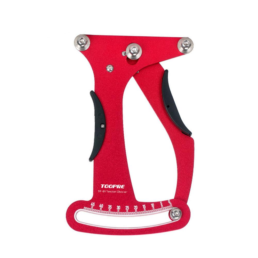 KRSEC/TOOPRE Raggi della Ruota in Lega di Alluminio bicicletta Raggi per Biciclette Misuratore di Tensione correttore Preciso Strumento di Misura Strumenti di Riparazione Della Bici: TOOPRE Use 01
