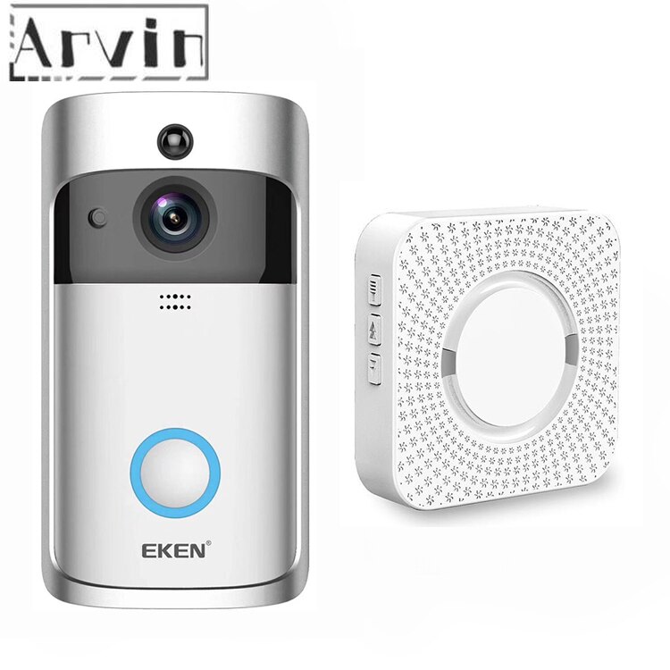 AC 110-220V Smart Indoor Doorbell Wireless WiFi Door Bell US EU Plug TOSEE APP XSH app For KEELEAD M3 D100 EKEN V5