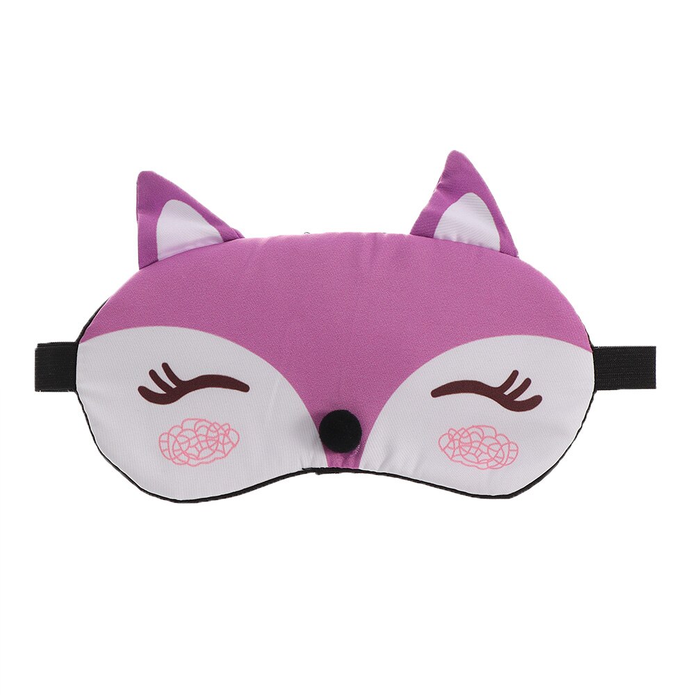 1 Stuks Slaap Oogmasker Slaapmasker Katoen Eyepatch Slaapmasker Leuke Eye Cover Travel Rest Eye Band Slaapmiddel Eye blinddoeken