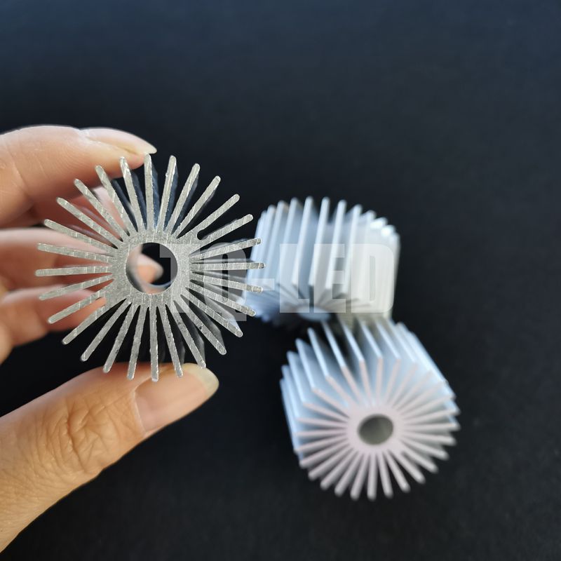 40mm*25mm køleplader i aluminium 3w 5w højeffekt led billampe radiator