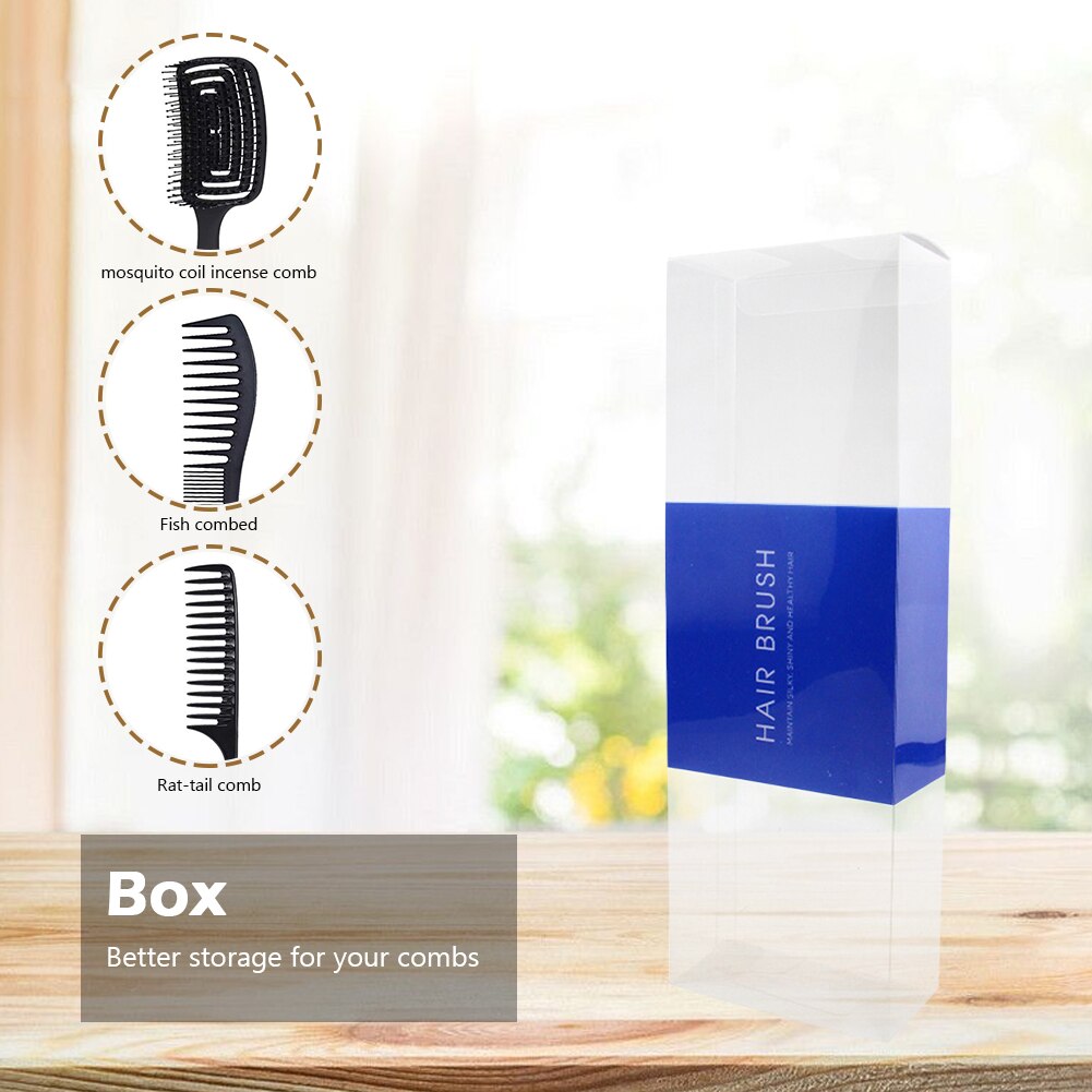 Peigne à dents larges côtes peigne grande dent évent brosse à cheveux antistatique peigne ensemble