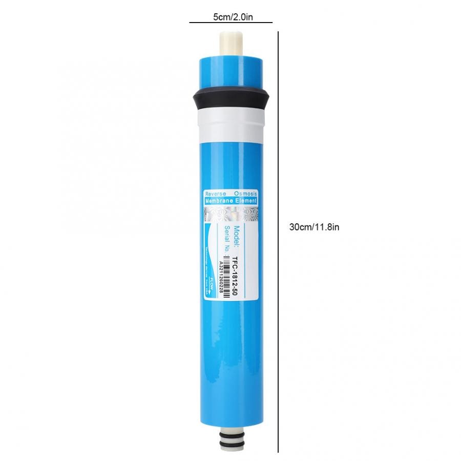 VGEBY Omvendt Osmose Membranfilter - 50/75/100 GPD RO Vannsystem Erstatning