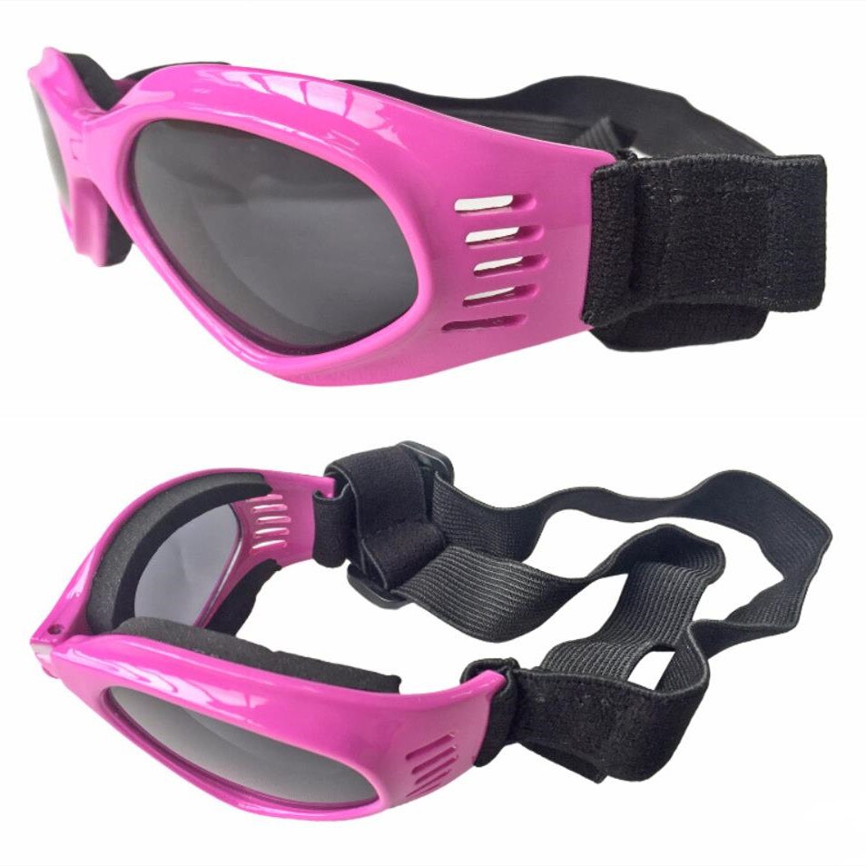 Gafas de sol para perros pequeños, lentes de protección contra la nieve, UV, plegables, resistentes al viento, para el cuidado del perro