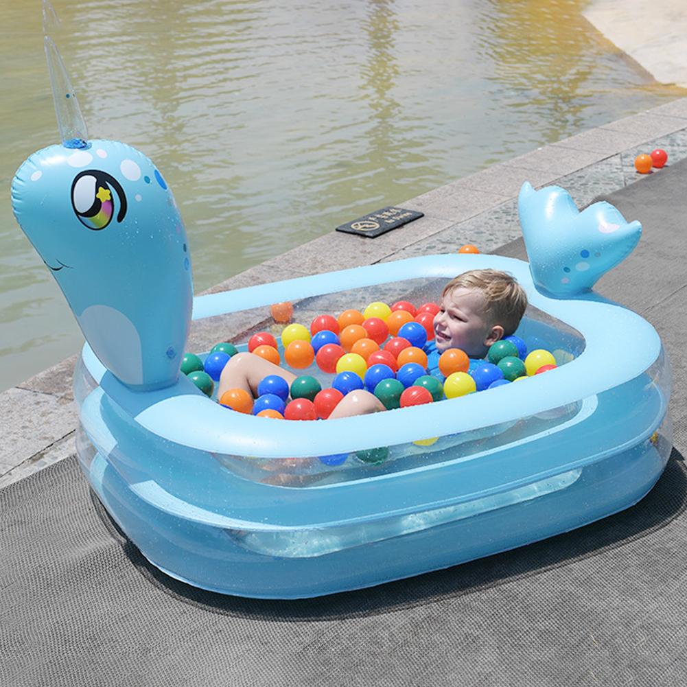 Nflatable Swimming Pool Portable Carry Thickened Inflatable Pool For Children Have Fun In Outdoors