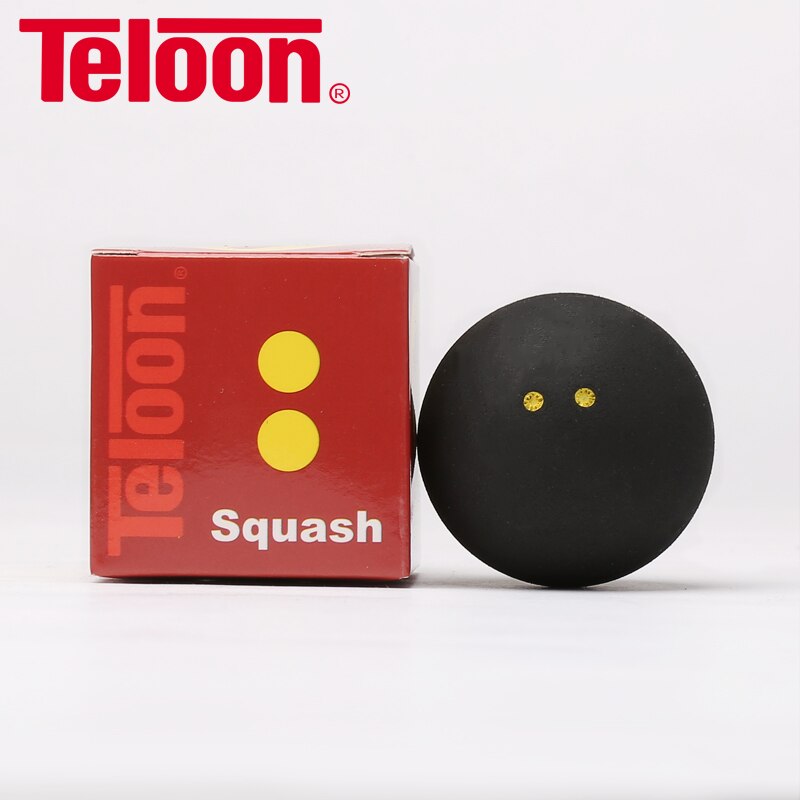 Teloon squashbold forskellig hastighed til mellemliggende begynderketsjerketchere squash raquetasbold  k025 spc: 2 yldian