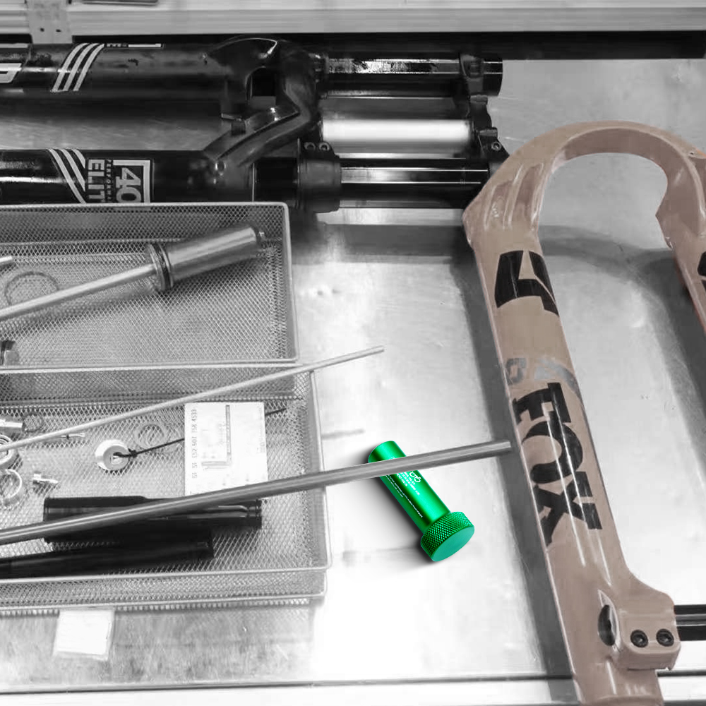Fahrrad Vorne Professionelle Fuchs Gabel Frühling Dämpfer Extraktion Werkzeug Aluminium Reparatur Demontage Werkzeuge 32 34 36 38 40mm SC TC