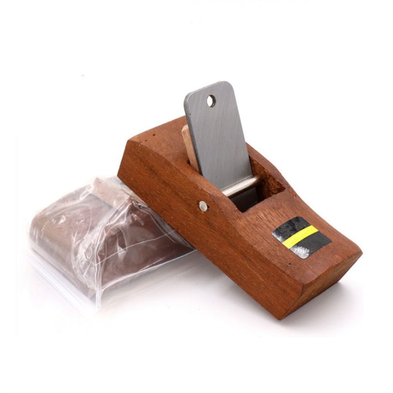 Mini cepillo de mano para carpintería carpintero plano Borde inferior recorte de madera herramienta E5BE