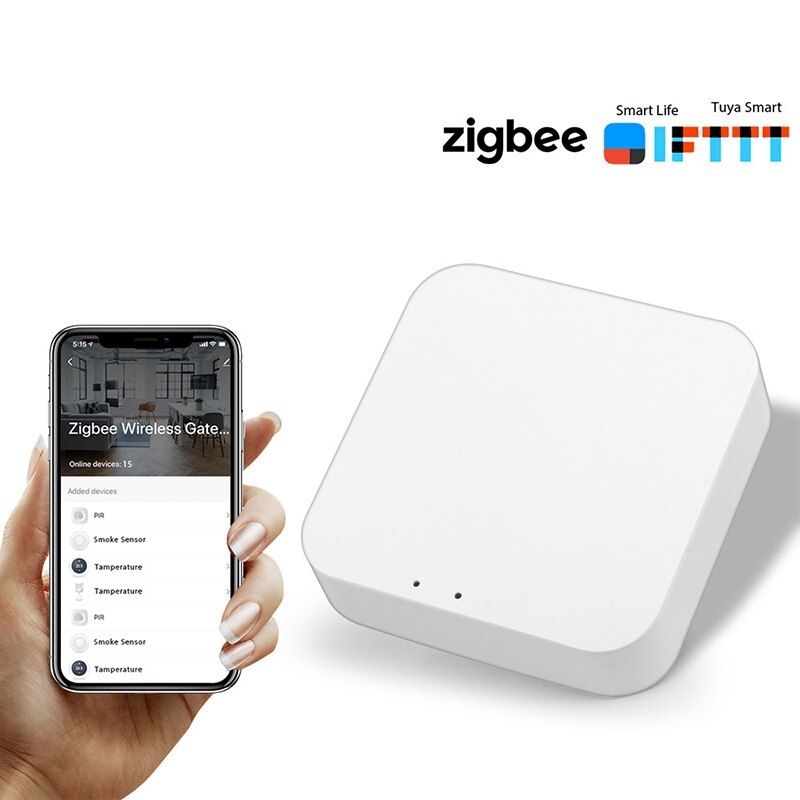 Tuya ZigBee Gateway Hub Smart Home Device Support Add APP Gateway Smart Light Control ZigBee 3.0 Wireless Remote Controller