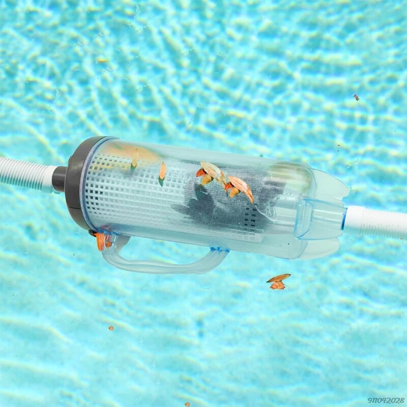 Swimming Pool Leaf Canister Automatic Vacuum Suction Cleaners with Mesh Basket Durable with Hose Connector Adapter 21
