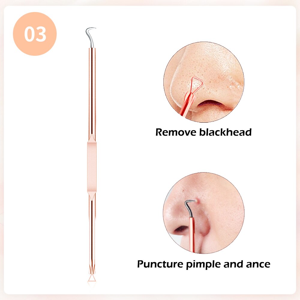pimple blackhead remover tool vacuum cleaner black dot acne remover against black dots comedone extractor for face Pore cleaner