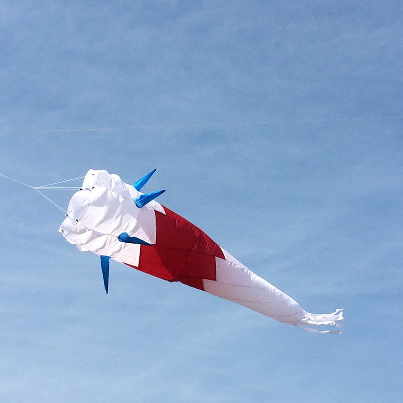 220 Cm Kite Windzak Spiraal Twist Vlieger Staart Hanger Outdoor Plezier Speelgoed
