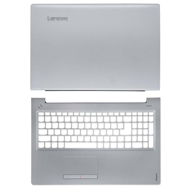 Screen Case For Lenovo ideapad 310-15ISK 310-15ABR 310 15isk Laptop LCD Back Cover/Front Bezel/Palmrest/Bottom Case Silver: AC Cover
