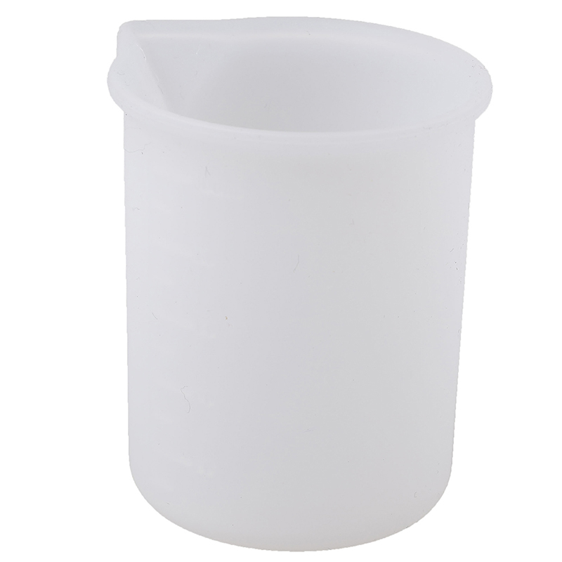 100 ml transparente de silicona Copa Escala de pegamento taza de medición de reutilizable herramientas de medición para la cocción de bricolaje accesorios de cocina
