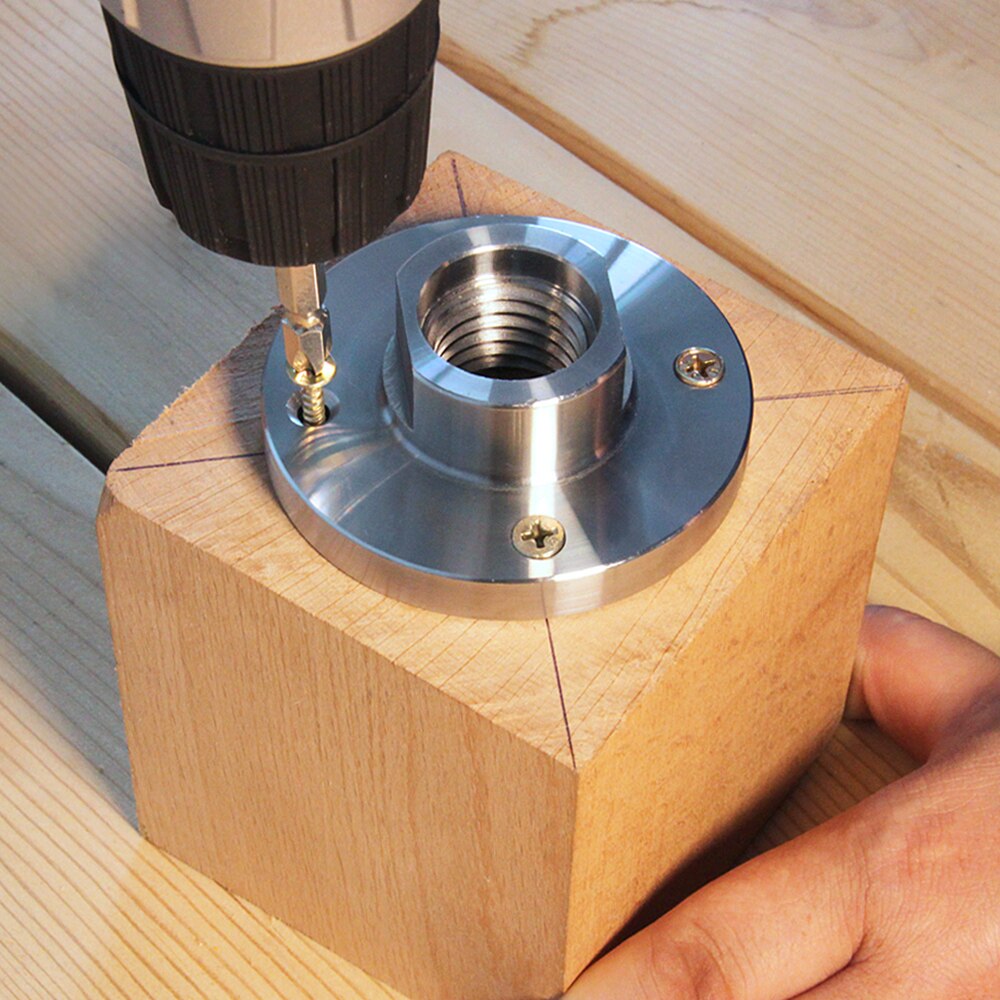 M33 x 3,5mm Holz Drehmaschine Futter Gesicht Platte1 &quot;/8TPI M18-2,5mm Gewinde Flansch Frontplatte Holzbearbeitung drehen Werkzeuge Zubehör