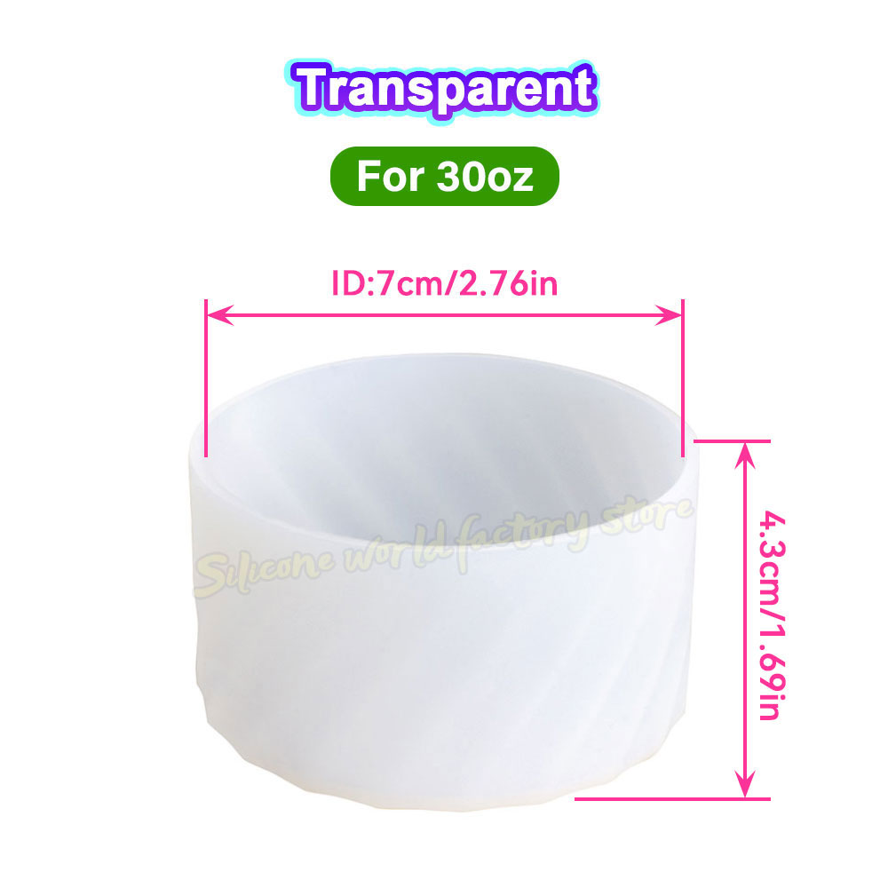 SW 40oz/30oz Silicone Cup Bottom Cover for Stanley Adventure Quencher Tumbler for IceFlow Flip Straw Water Bottle Sleeve 7.5/7CM: plum