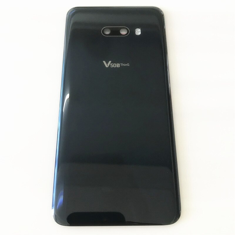 Per LG V50S ThinQ V510 5G LM-V510N batteria di vetro originale coperchio posteriore sportello posteriore con obiettivo della fotocamera parti di riparazione: Default Title