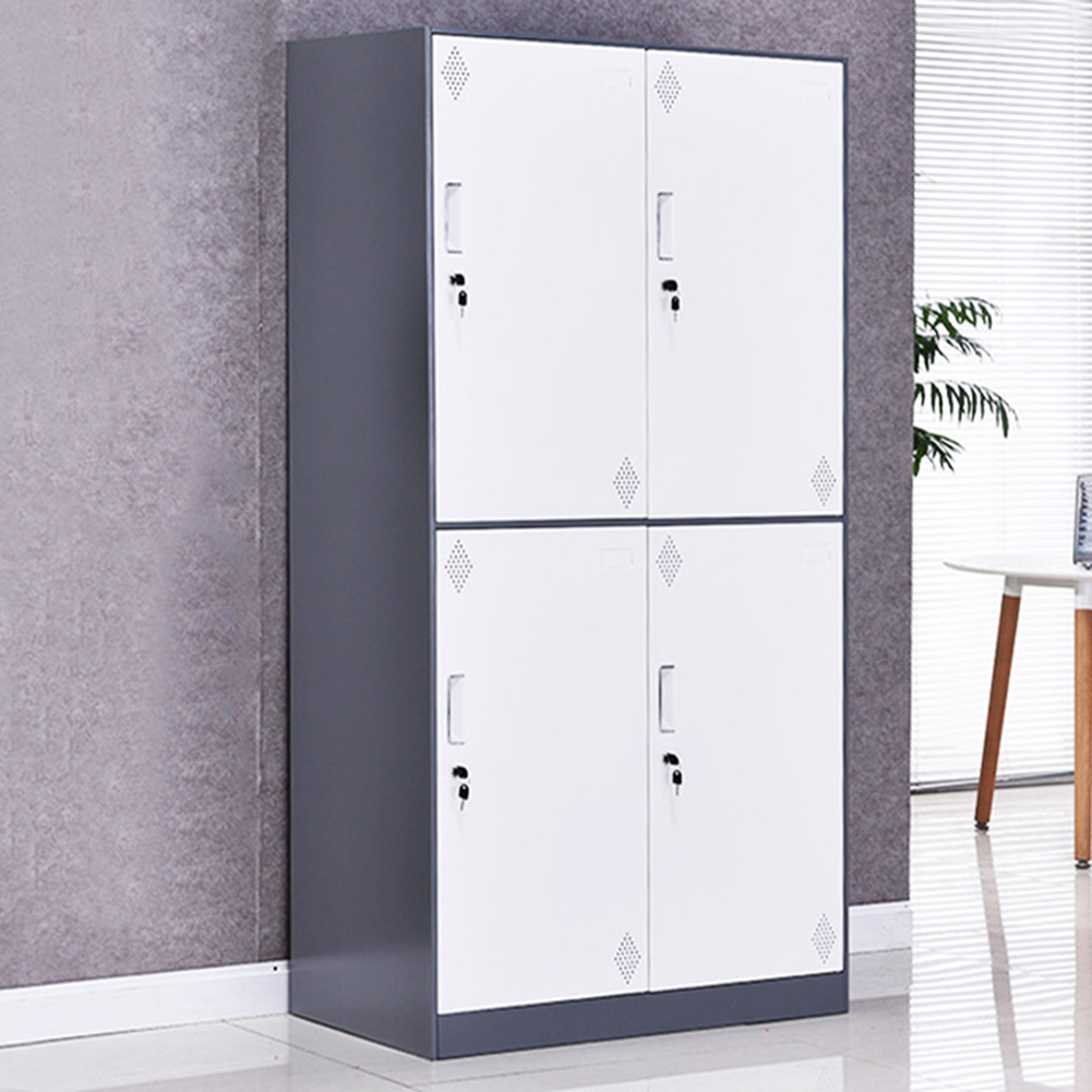 Stainless Steel Cabinet Drawer Door Lock Mailbox Double Open Anti-theft Locker for Household Door Locking Ornament