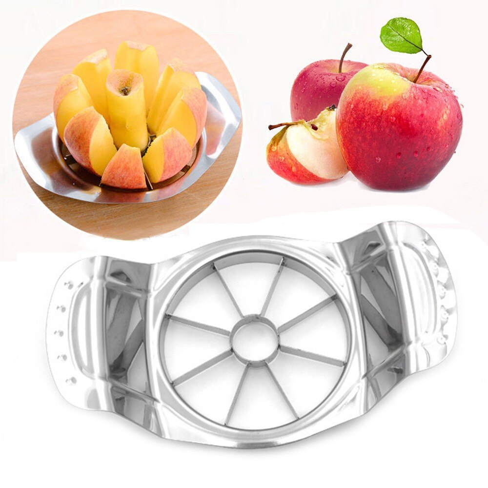 Rvs Fruit Appel Peer Cut Slicer Cutter Divider Dunschiller Fruit Snijden Gereedschap Roestvrijstalen Keuken Gadgets