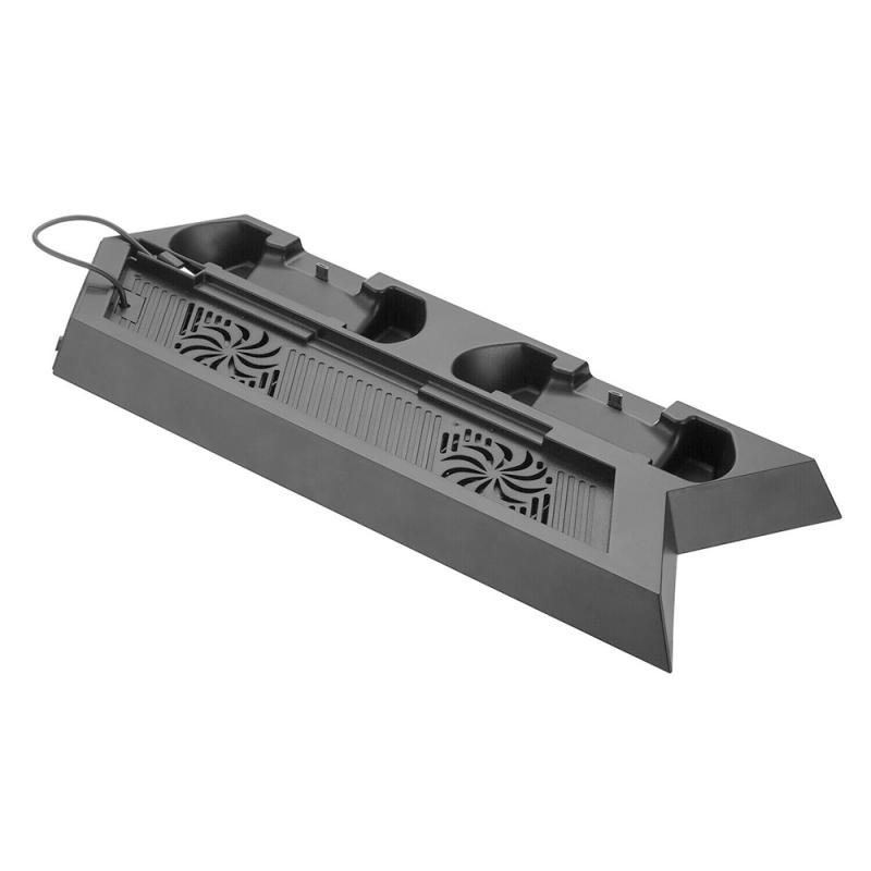 USB PC Stands For PS4 Vertical Stand Cooling Fan Controller Charging Station For PlayStation 4