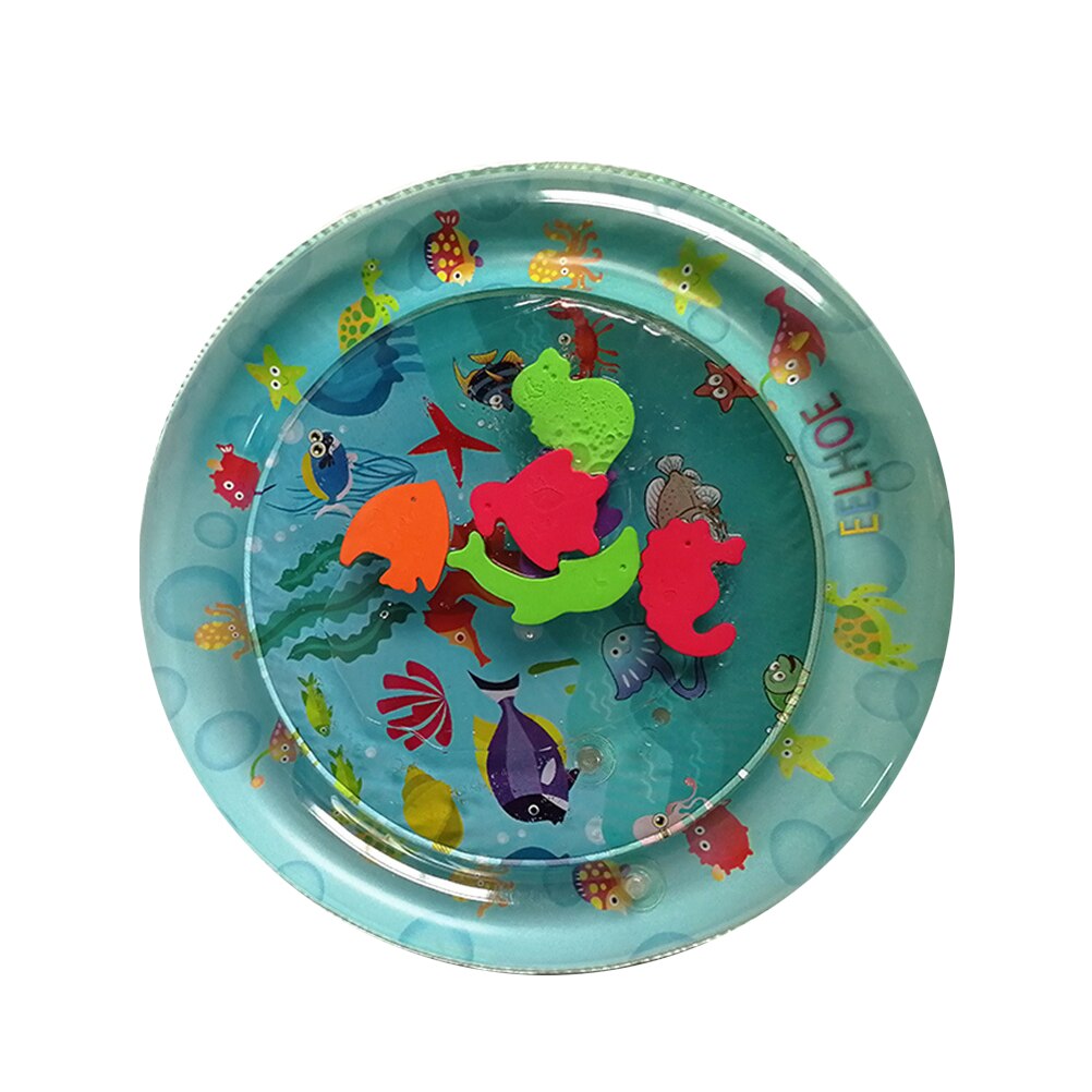 Home Baby Kids Water Speelkleed Speelgoed Opblaasbare Thicken Pvc Baby Playmat Peuter Activiteit Spelen Centrum Water Mat Pad: 50x50x3cm