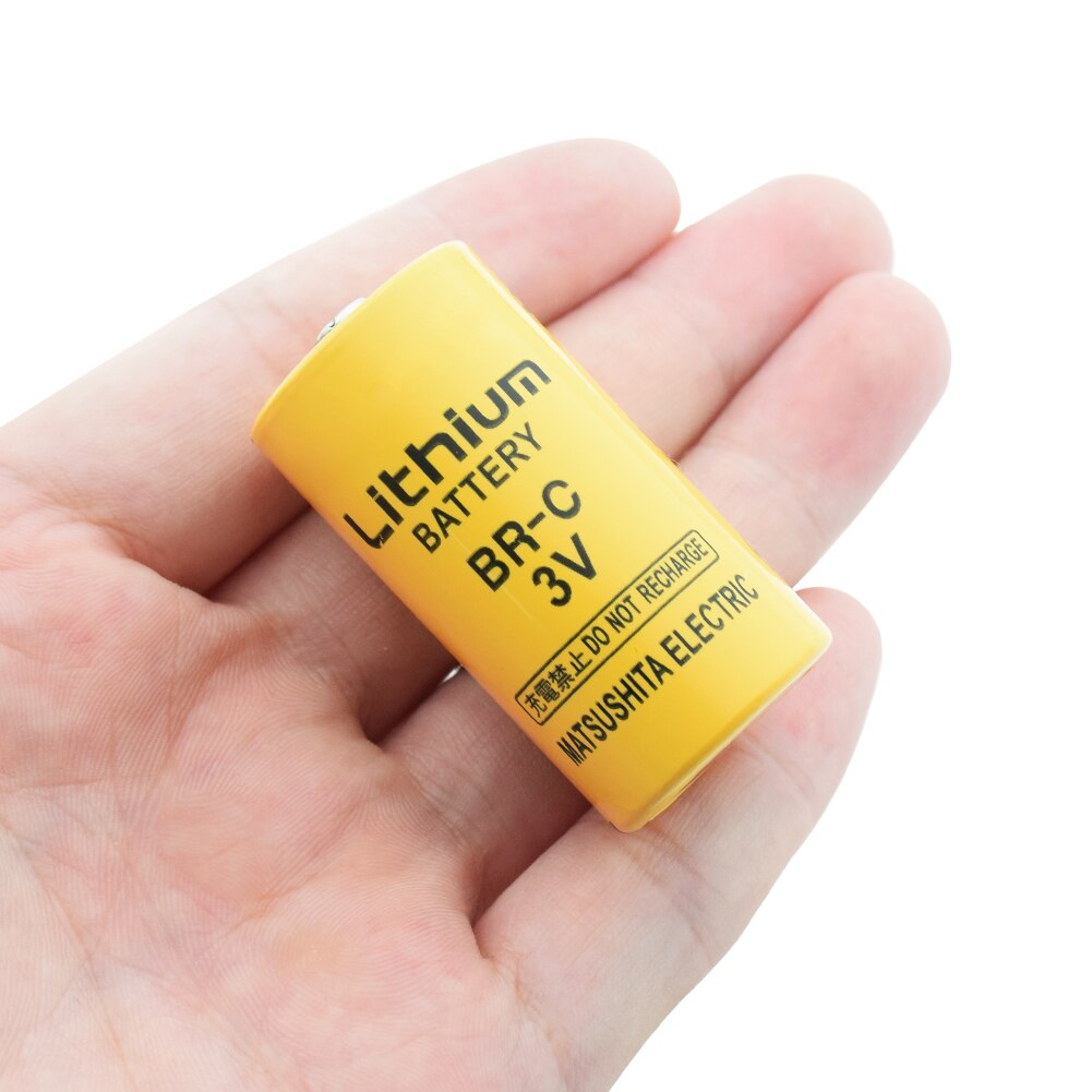 3V BR-C Dry Battery 3 Volt 2200mAh PLC FANUC C Size Cell Lithium Ion Back Up Batteries For Real-time Clock Alarm System Meters
