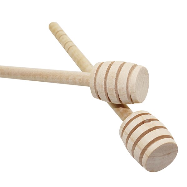 Honey stir bar Bee Tool Honey stick Long handle solid wood Beekeeper Juice stirring stick Apiculture Equipement 20 Pcs: style 2