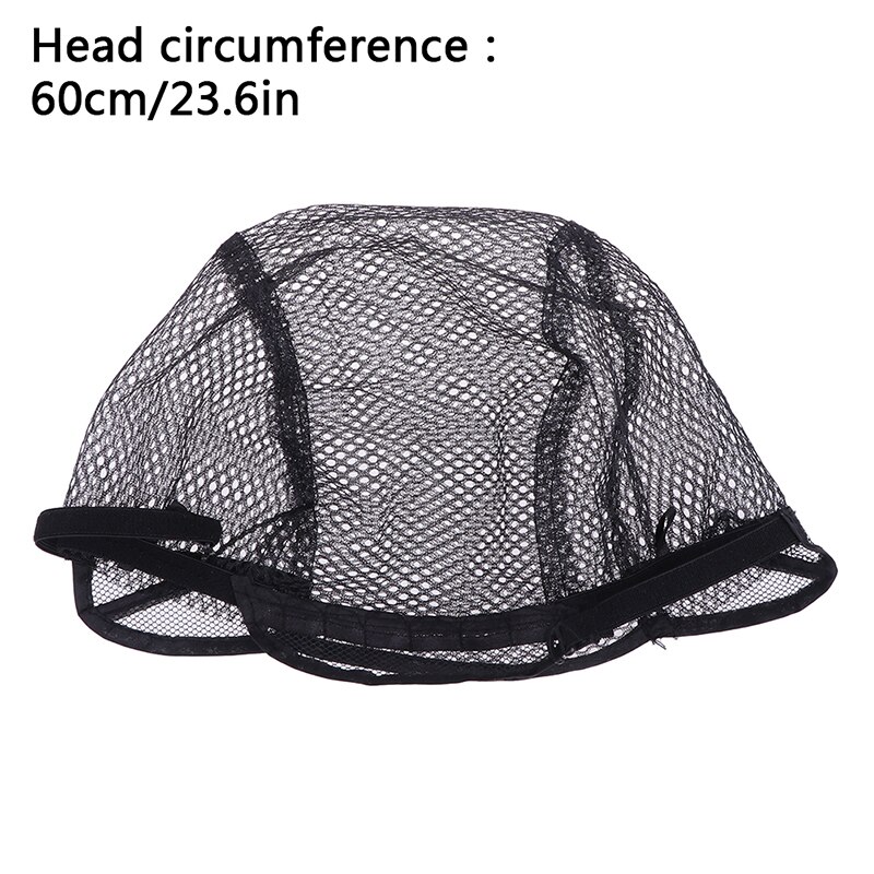 6 Style Glueless Wig Caps Hair Net Hairnets Lace Wig Cap For Making Wigs With Adjustable Strap On The Back Weaving Cap: 4