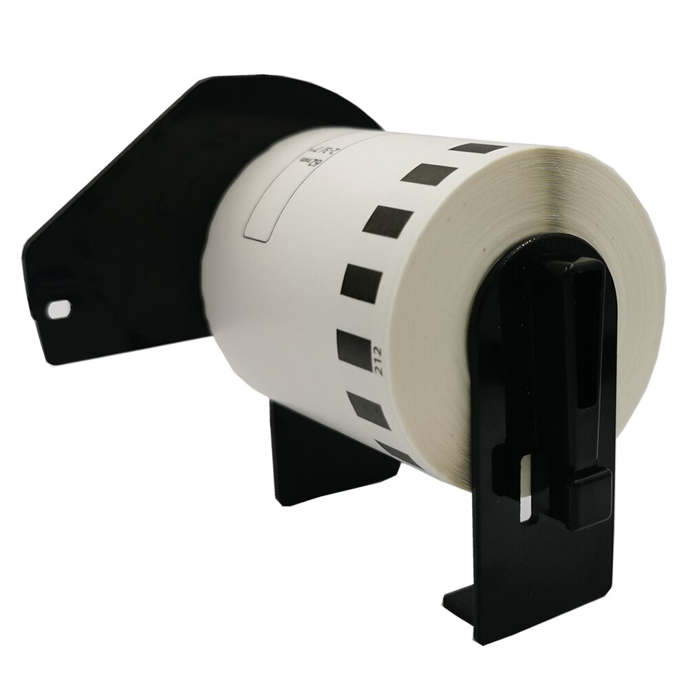 Sonar-DK-22212 Label 62mm*15.24M Continuous Compatible for Brother Label Printer White Color DK-2212 DK22212