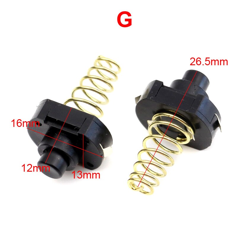 5pcs/lot C8 Flashlight switch C8 Replacement click clicky switch electronic diy replacement parts