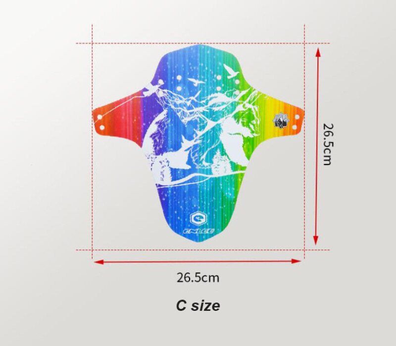 Fiets Fenders Spatbord Lichtste Fietsen Fender Duurzaam Front Back Korte Lange Spatborden Voor Mtb Bike Pp Thermoplastisch Hars