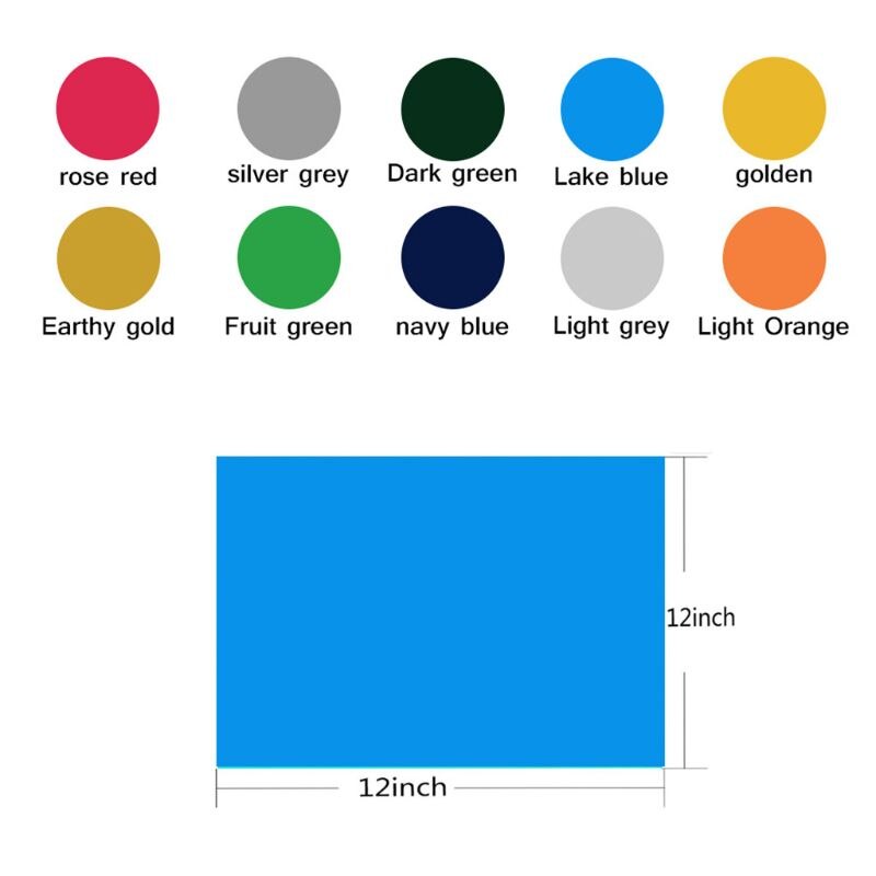 10/20Pcs Heat Transfer Vinyl Iron On Adhesive Film Sheets for DIY Clothes Shirts