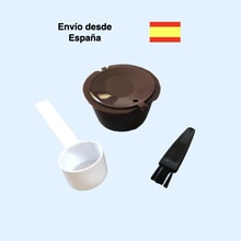 Caps Opslag Herbruikbare Nescafe Dolce Gusto Hervulbare Lepel Borstel Cafe