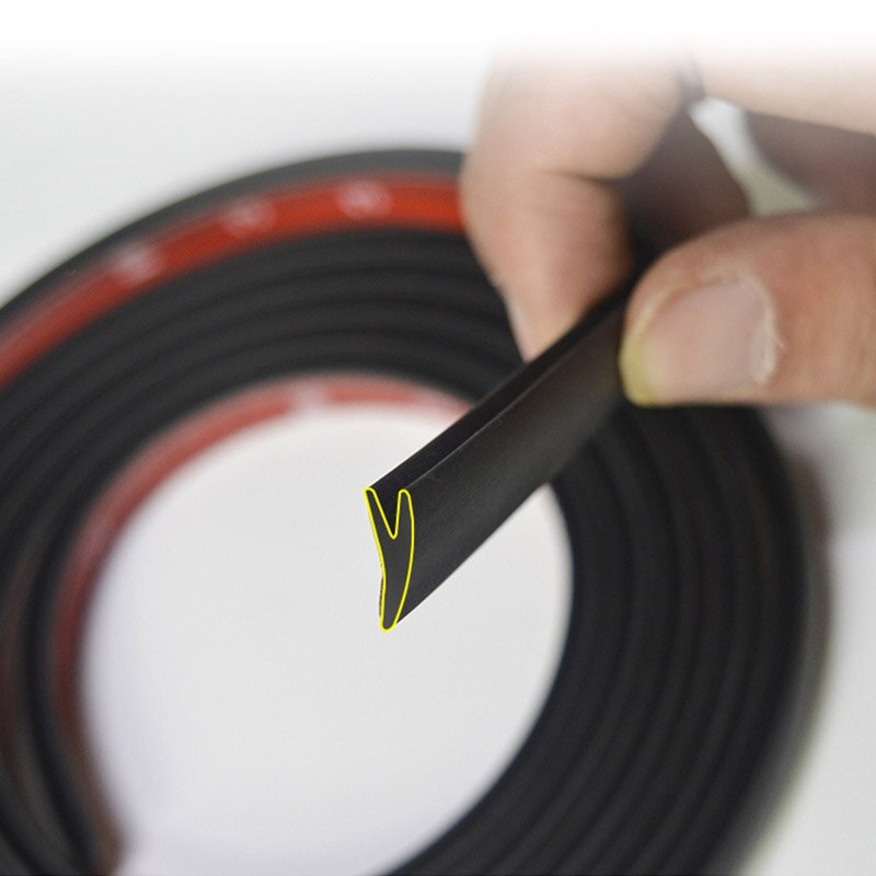 1/2/3 meters Car Sealing Strip Sticker Dustproof Waterproof Sound Insulation Auto Window Gap Protection Car Seal Strip Protector