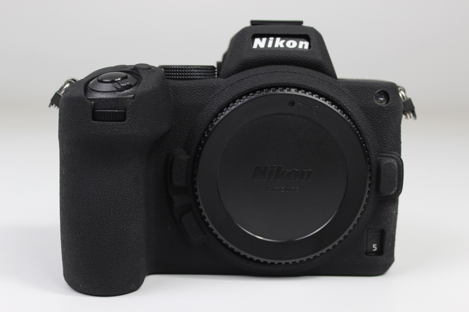 Funda de silicona de goma portátil para Nikon Z5, funda protectora para cámara