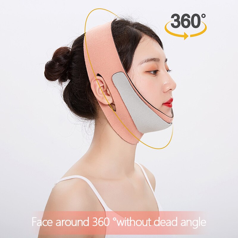 1pc V bilden Gesicht Verband Reduzieren Doppel Kinn Schlank Aufzug hoch Anti Falten Maske Gurt Band Abnehmen Dünne Gesichts gürtel Schönheit Werkzeug