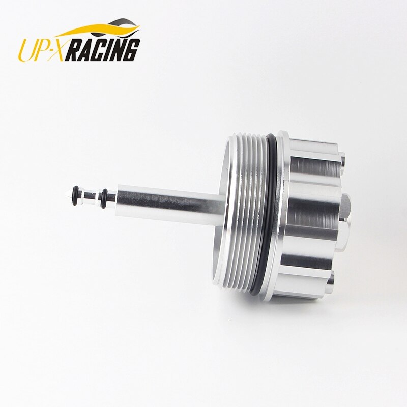 Aluminium öl Filter Adapter für öl temperatur & druck für bmw 6 zylinder E39 523i 528i E46 328 Deckel04