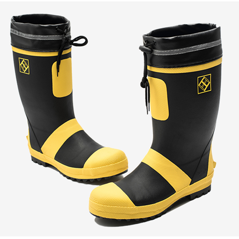 homme bottes de pluie taille 50 chaussures homme chaussures de pluie hauteur augmentée chaussures à semelles compensées haut bottes en caoutchouc couleur mixte travail chaussure
