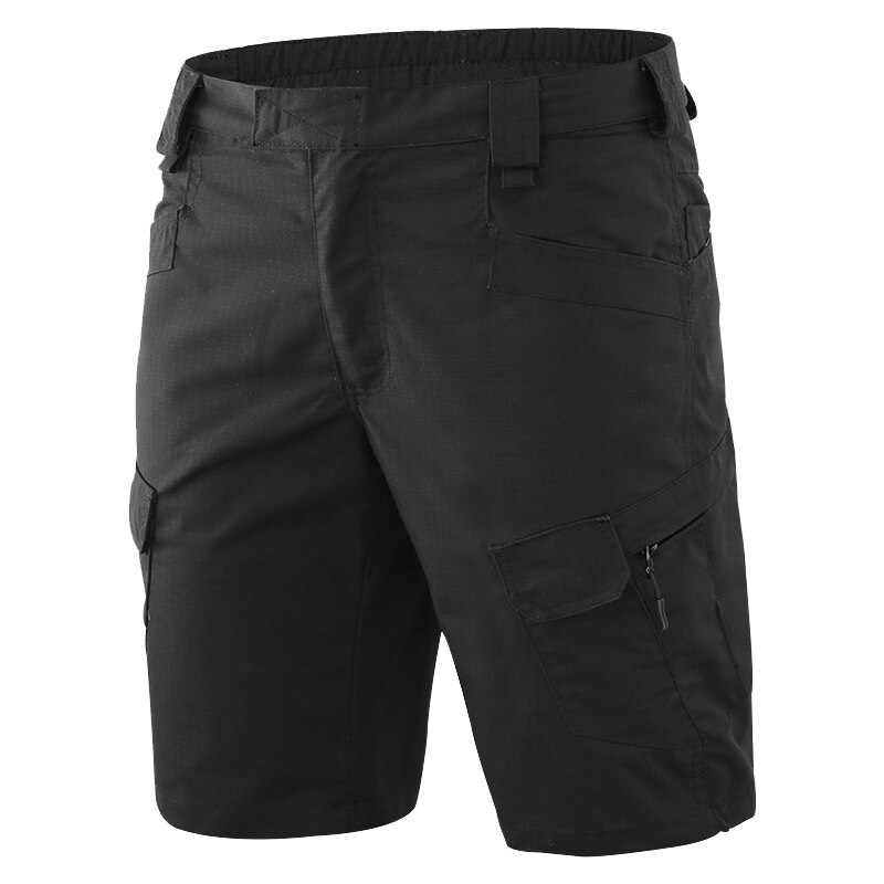 draussen kurze Hose männer Sommer Wandern kurze Hose Multi-Tasche Sport Radfahren Ausbildung Werkzeug kurze Hose Schwarz M: Ursprünglich Titel