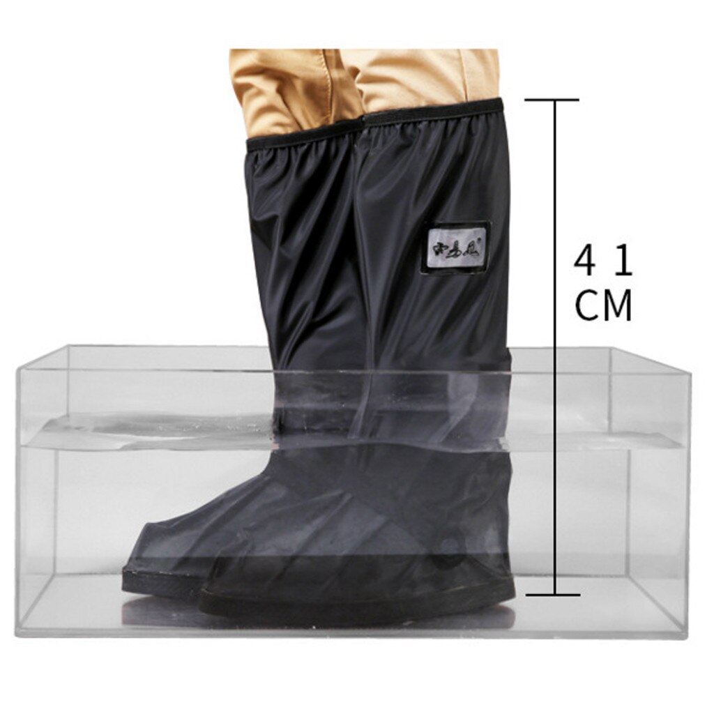 Rain Shoe Cover Men Outdoors Waterproof Protector Shoes Boot Cover Outdoor Rainy Days Reusable Anti-Slip Shoe Cover Water Shoes
