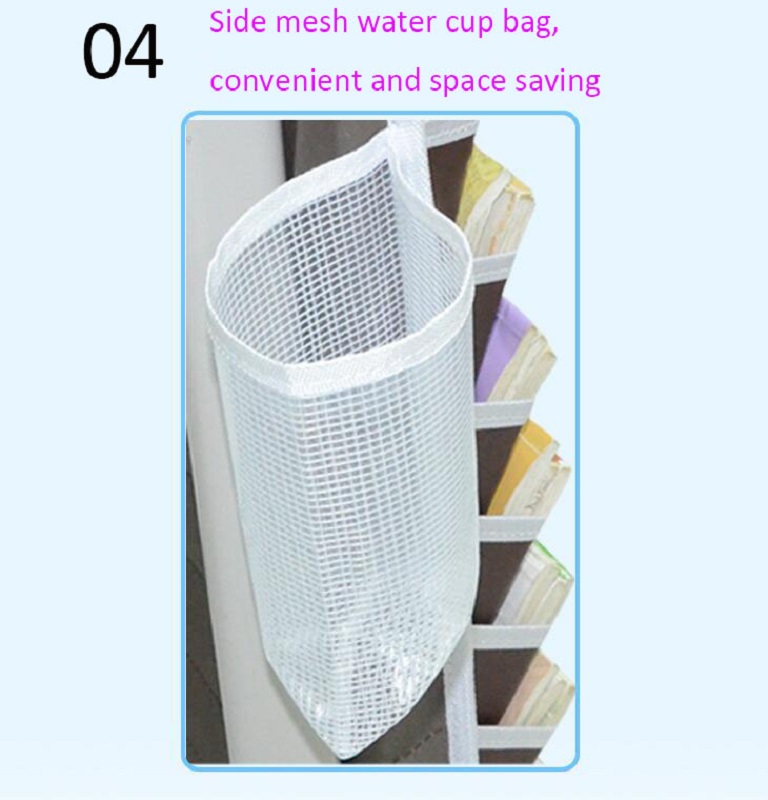 Bolsa colgante multifuncional para escritorio de estudiante, organizador de libros para aprendizaje, papelería creativa