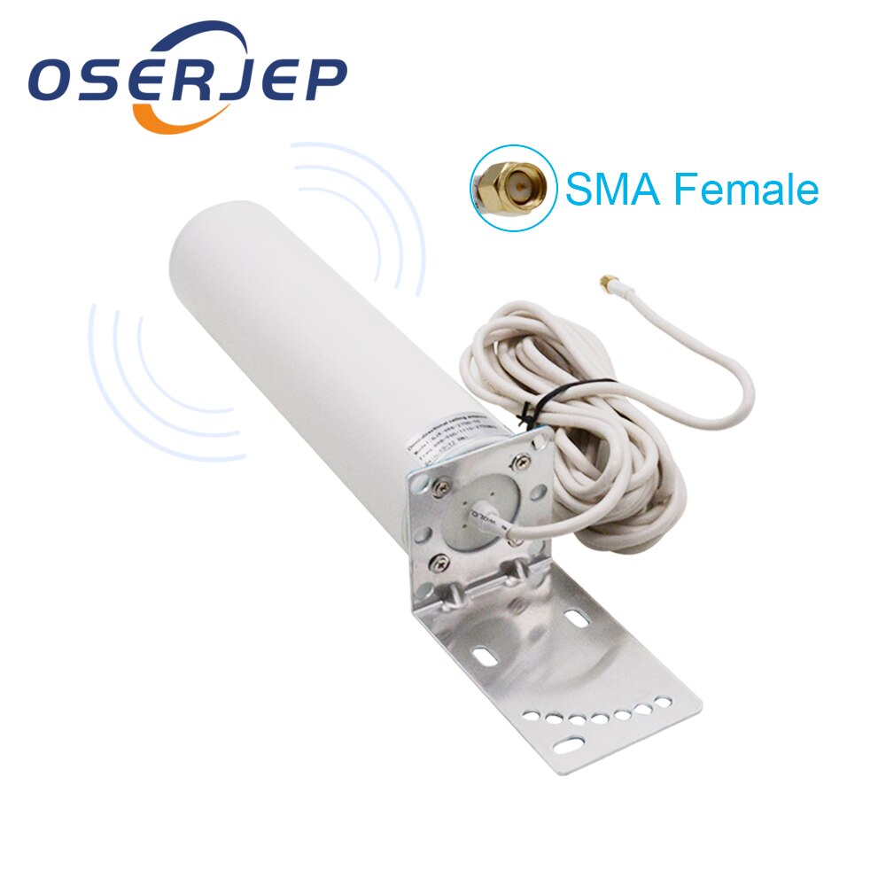 5M 3g 4g omnidirectional antenna External Antenna Outdoor Indoor Antenna For Gsm Cdma Pcs Wlan 4g Lte Signal Repeater Booster