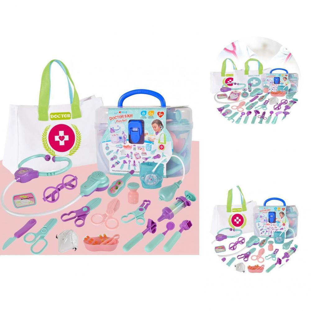 1Set Doctor Kit Kid-friendly Portable Interactive Intellectual Development Doctor Kit Doctor Playset for Teaching