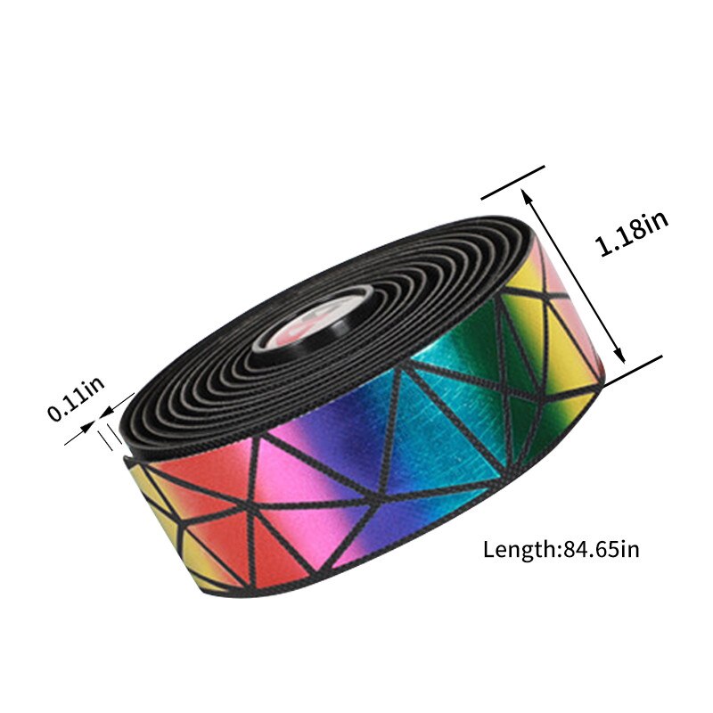 West bike cykel styrtape reflekterende misfarvning landevejscykel cykling bar tape wrap med bar plugs cykel tilbehør: 3