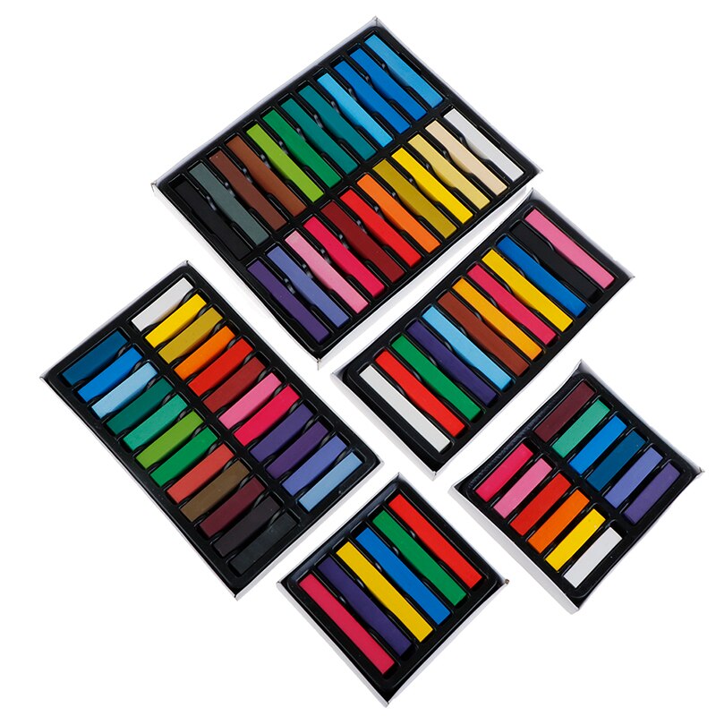 Tinte temporal para el cabello, pluma lavable, pasteles de salón, lavables