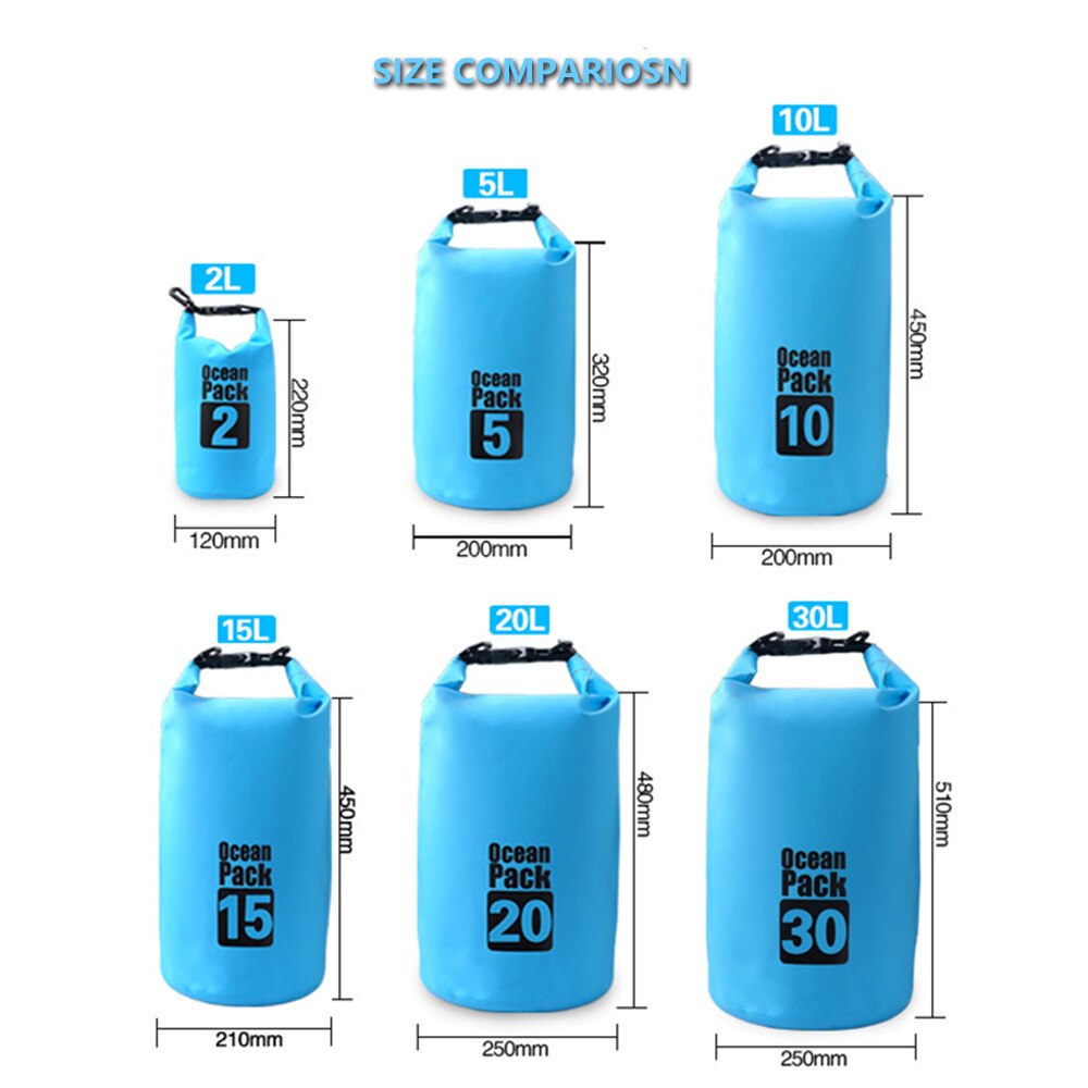 5L 10L wodoodporna, odporna na wodę, sucha torba, worek, worek do przechowywania, woreczek, do pływania, na świeżym powietrzu, kajakarstwo, kajakarstwo, rzeka, Trekking, żeglarstwo tratwa