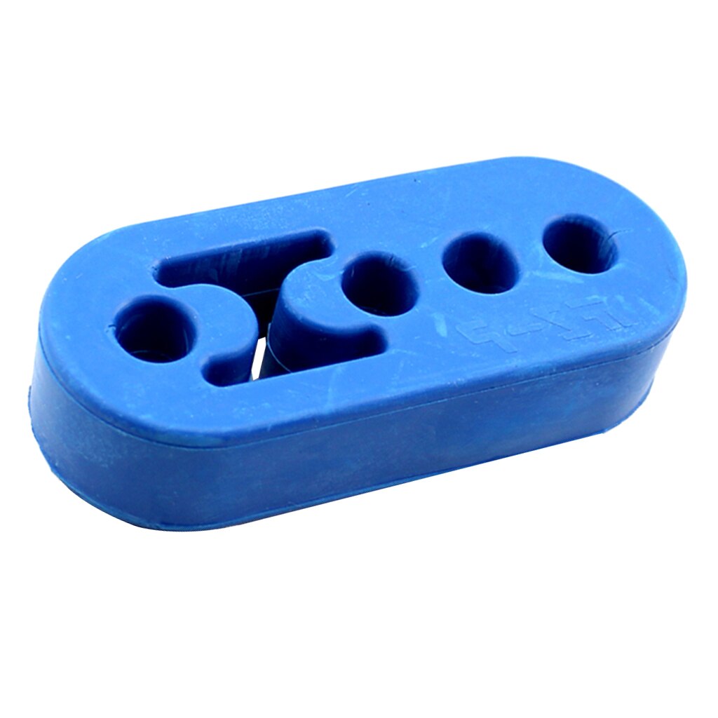 Biludstødningsgummibøjle isoleringsbeslag bøsning 4 huller 12mm (0.47 tommer) hulstørrelse universal: Blå