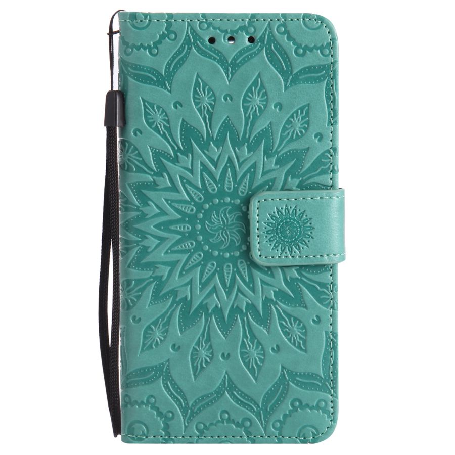 Leer Voor Samsung Galaxy J7 J 7 J730 730 J730F/Ds J730FM/Ds SM-J730FM/Ds Telefoon case Coque Cover Flip Fundas Telefoon Tassen: Green
