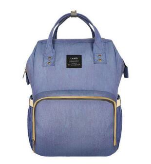 Land Update Mummie Moederschap Napyy Tas Grote Capaciteit Baby Tas Rugzak Desiger Verpleging Zak Voor Babyverzorging: blue purple