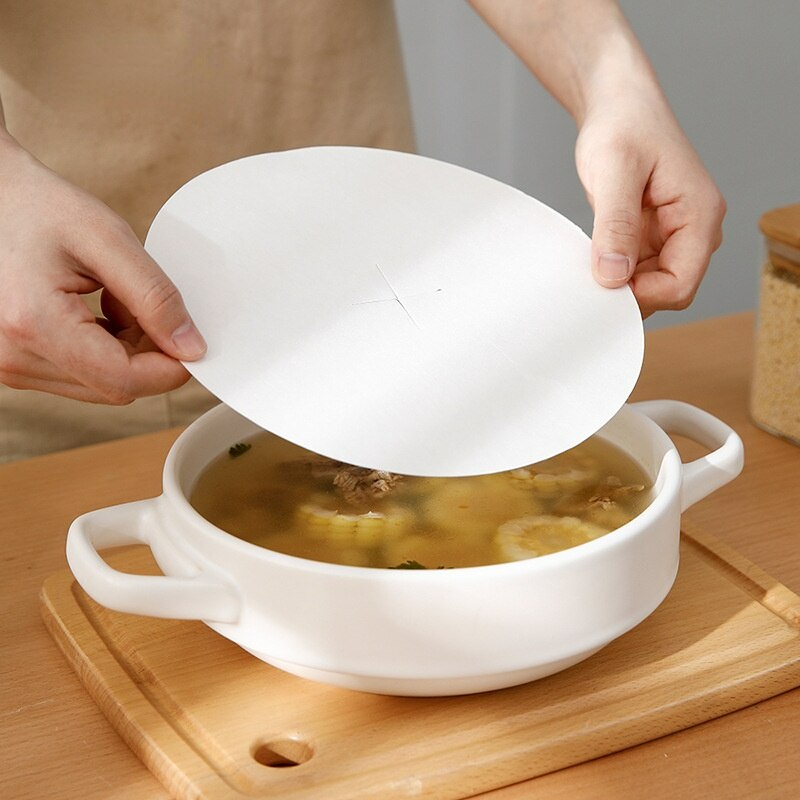 Soup Oil Absorbing Film Oil-absorbing Paper Food Special for Kitchen Food BBQ Dining Bar Home Garden