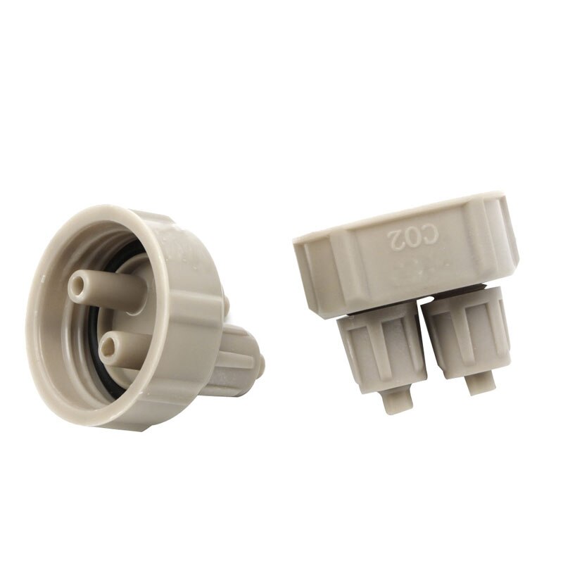 Tapa de botella para acuario, difusor de Co2, sistema de generador de aire , para plantas vivos, DIY, H7ED